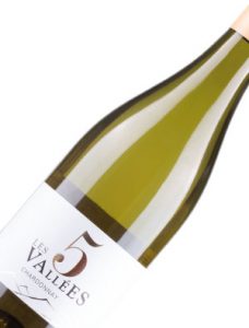 5-Vallees-Chardonnay-Frankrijk-nieuw - fles wijn bezorgen