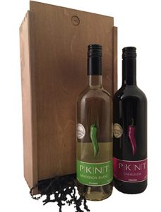 PKNT geschenk wit en rood Wijnkooperij - fles wijn bezorgen
